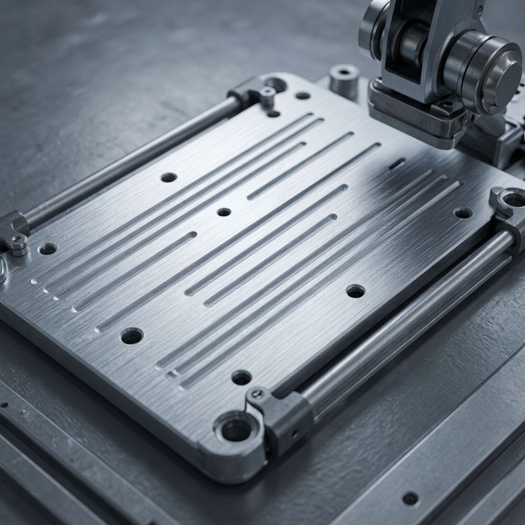 Aluminum robotic end-effector plate